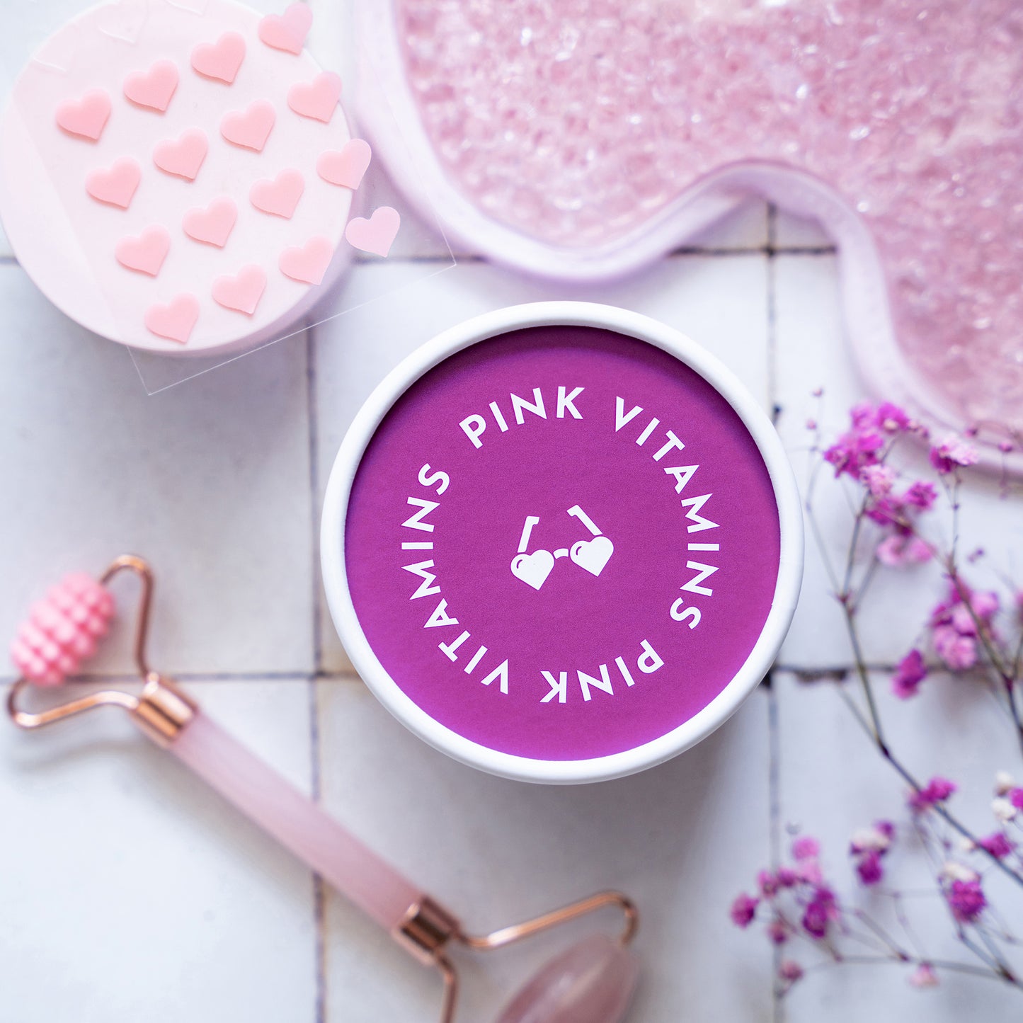Pink Vitamins