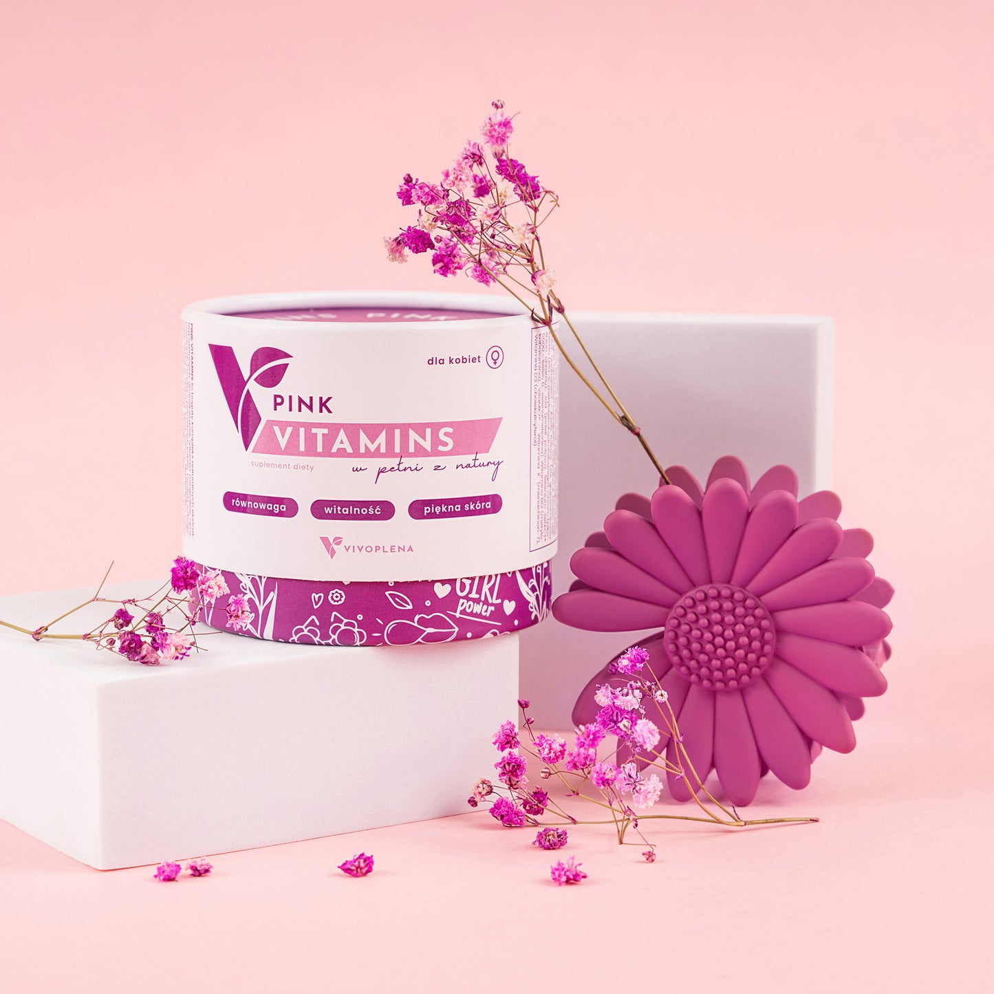 Pink Vitamins